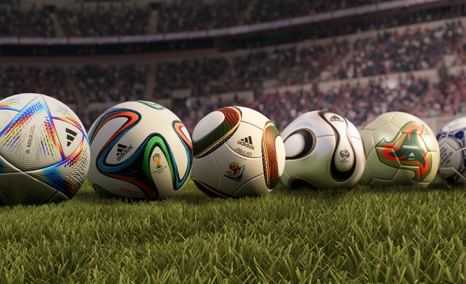 The last 5 FIFA World Cup Football