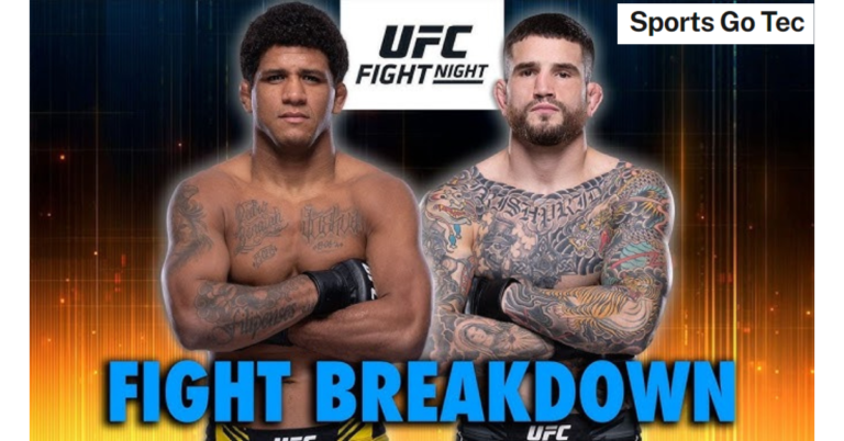 UFC Fight Night: Gilbert Burns vs Sean Brady