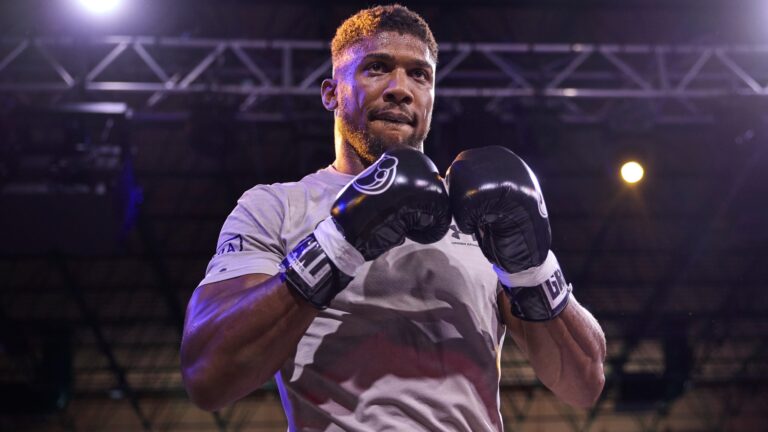 anthony joshua boxer record