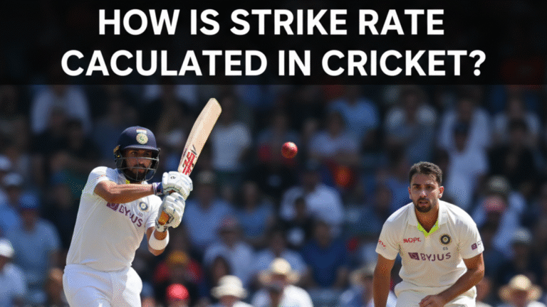 how is strike rate calculated in cricket