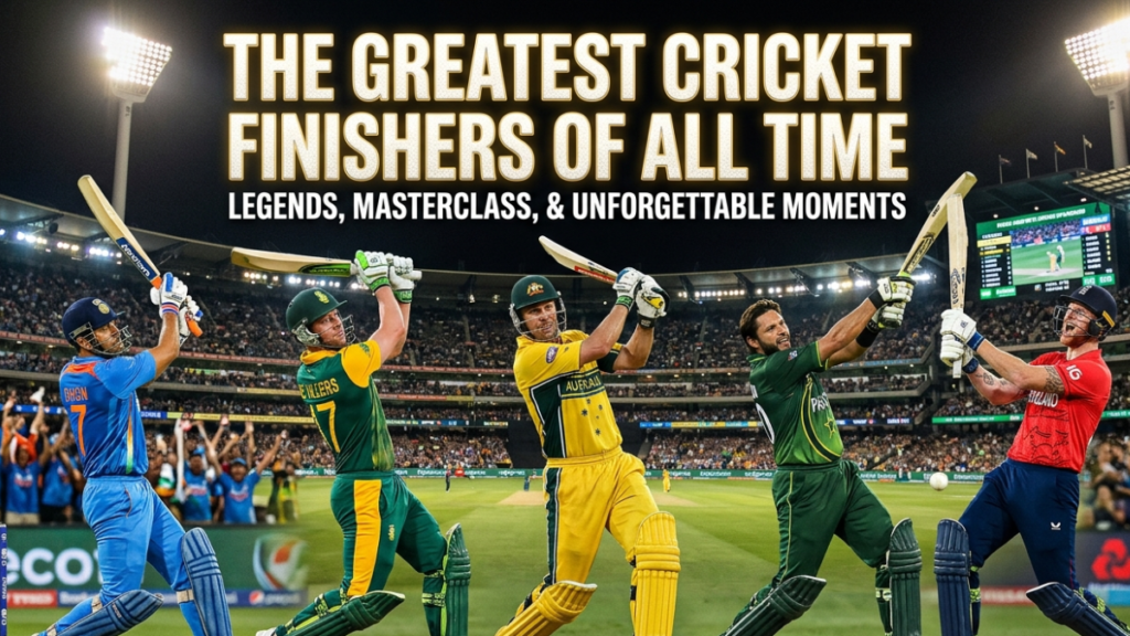 Best Finishers in Cricket