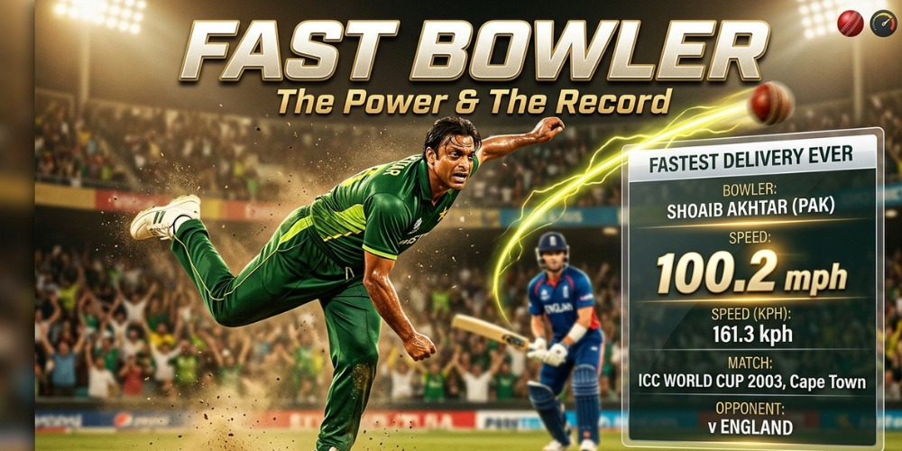 The Top 4 Fastest Bowler in Cricket History Fastest Bowler in Cricket History