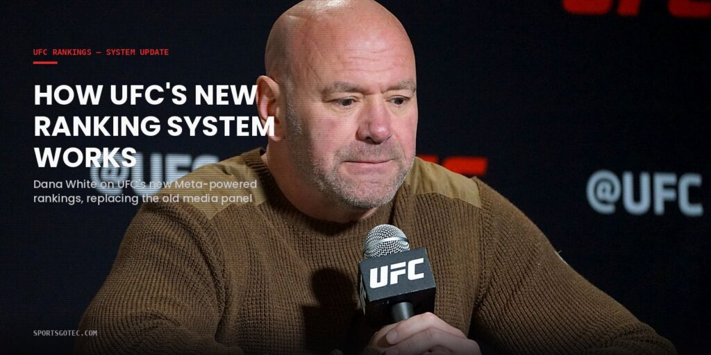 How UFC’s New Ranking System Works: Meta Rankings Explained How UFC's new ranking system works