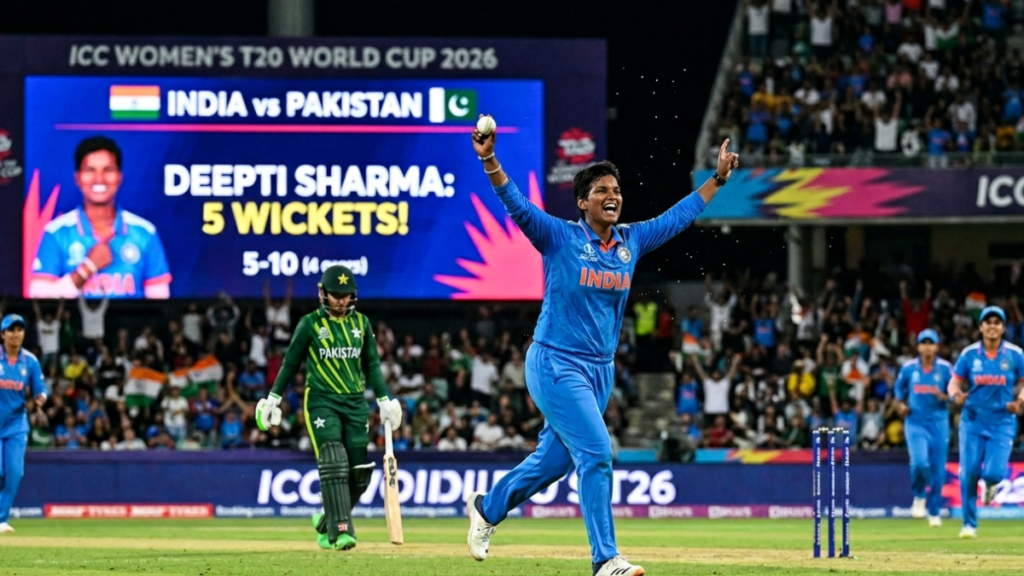 Deepti Sharma Breaks World Record — Becomes Highest Wicket-Taker in Women’s T20I History Deepti Sharma Breaks World Record