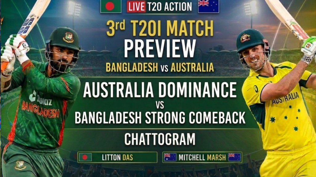 Australia Eye Series Whitewash as Bangladesh Search for Answers in Chattogram | Sportsgotec Australia Eye Series Whitewash