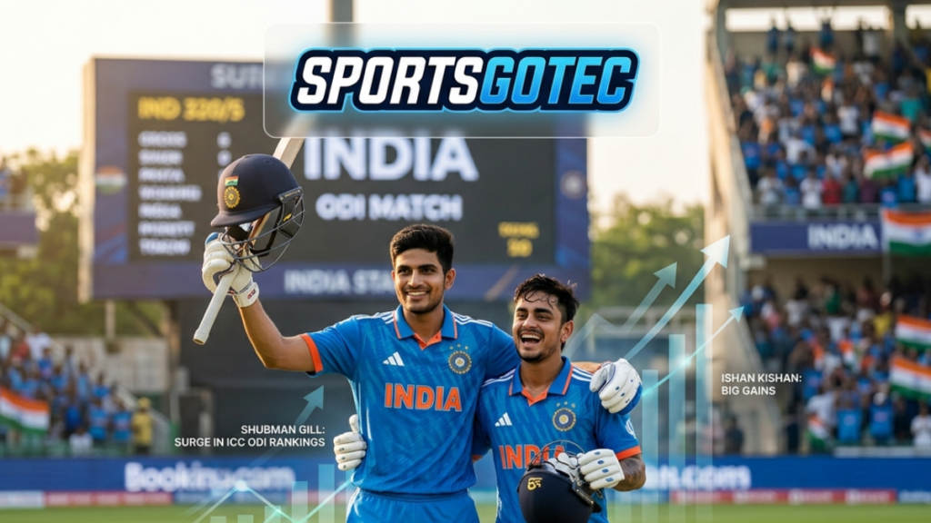 Indian Stars Surge in Latest ICC ODI Rankings Update | Sportsgotec ICC ODI Rankings