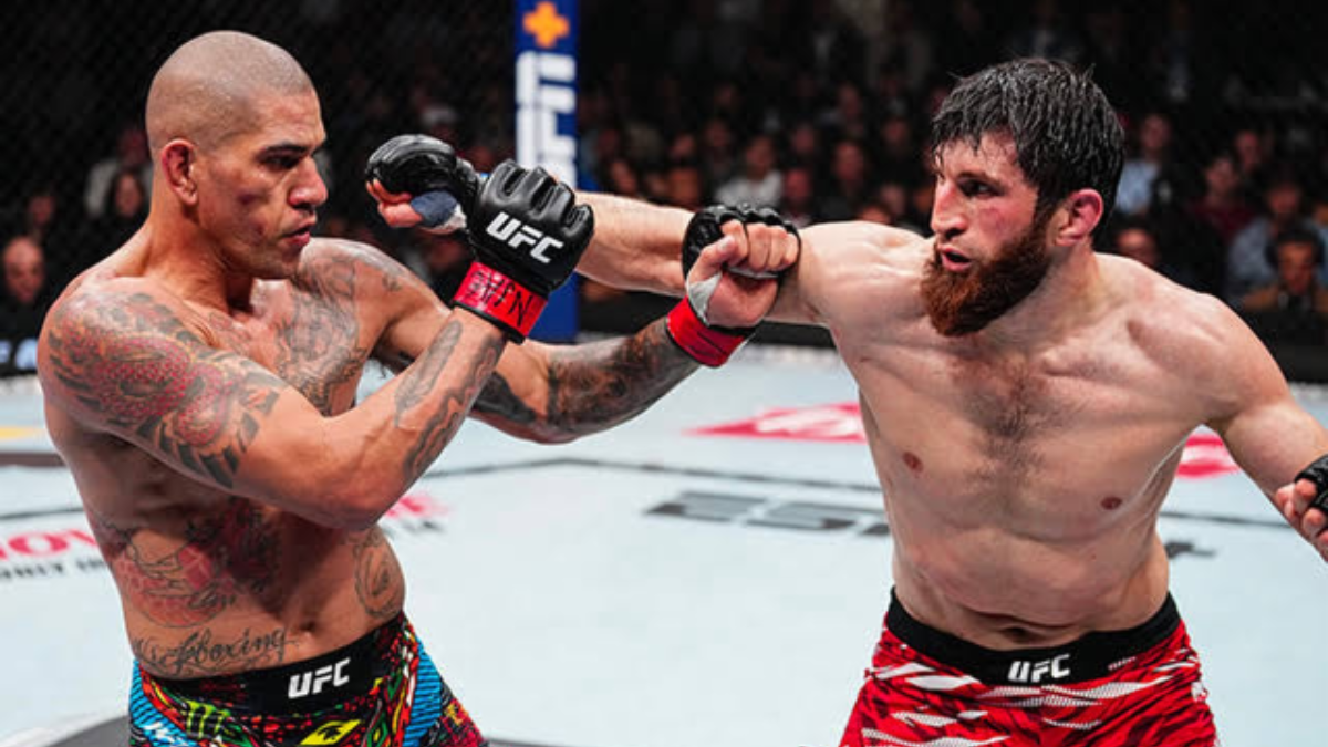 Magomed Ankalaev speaking about his rib injury before the Alex Pereira rematch