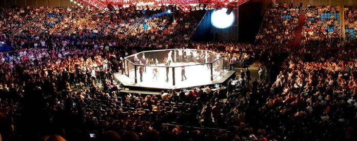 UFC Hall of Fame 2026 ceremony at T-Mobile Arena Las Vegas during UFC International Fight Week