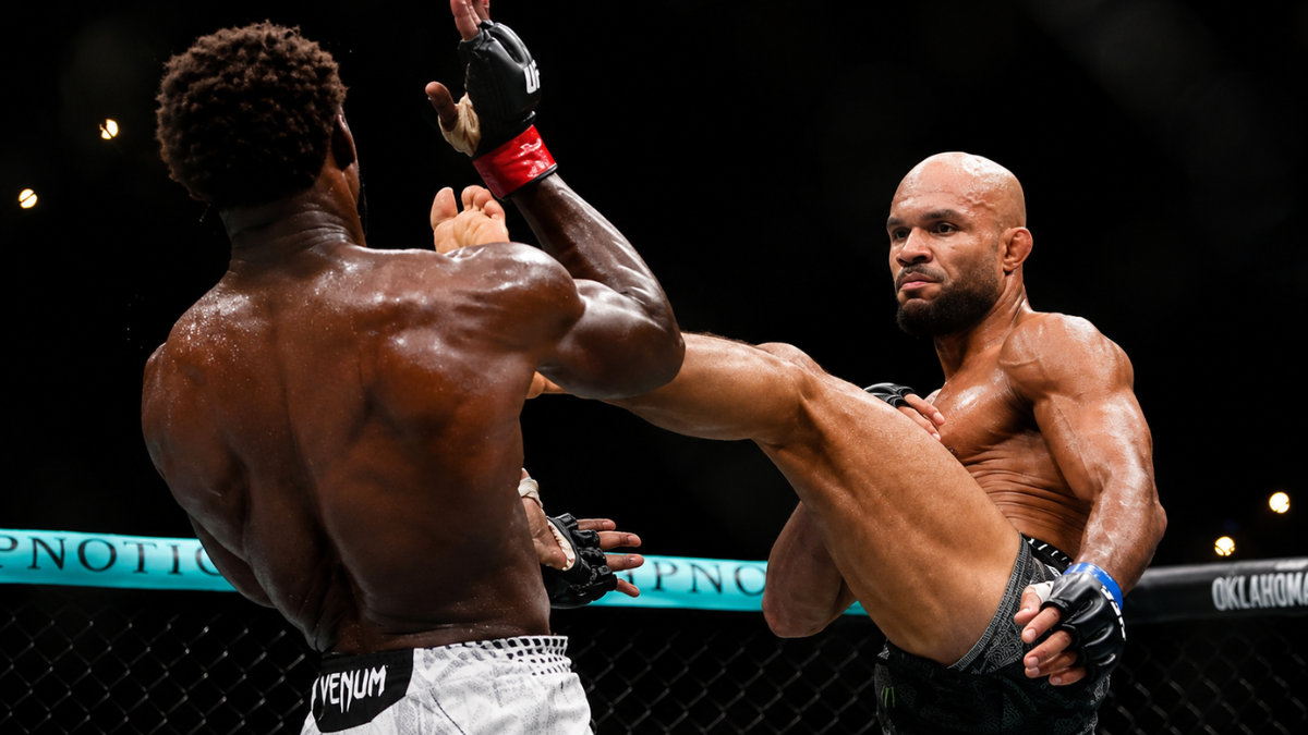 Middleweight division rankings update showing Duncan, Cannonier, Adesanya, and de Ridder movement.