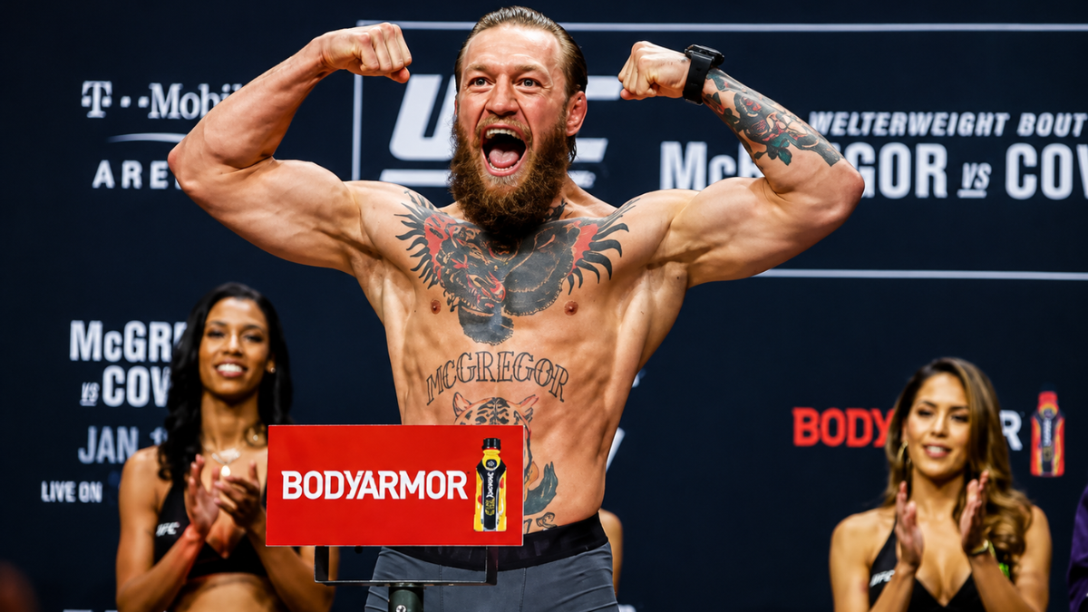 UFC rankings update board showing this week's divisional movement.
