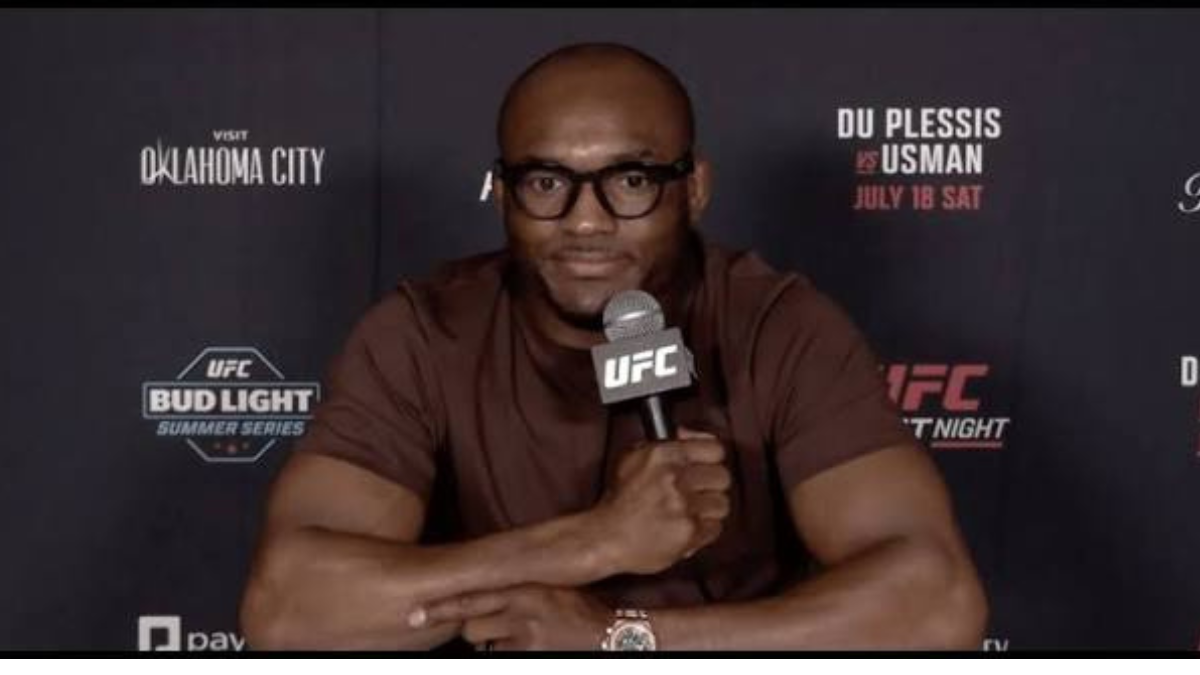 Kamaru Usman social media post addressing retirement calls after his loss