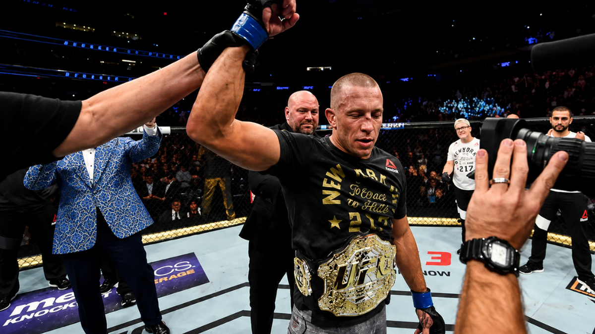 Georges St Pierre UFC record
