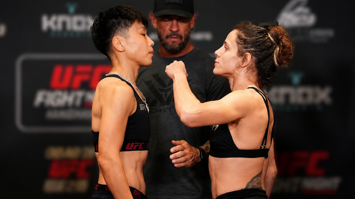 UFC Shanghai weigh-in results