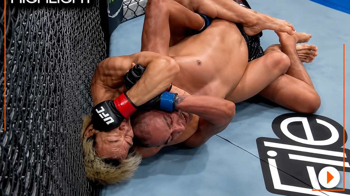 Rei Tsuruya vs Kevin Borjas ends with a first-round rear-naked choke as Tsuruya scores another impressive UFC Shanghai win.
