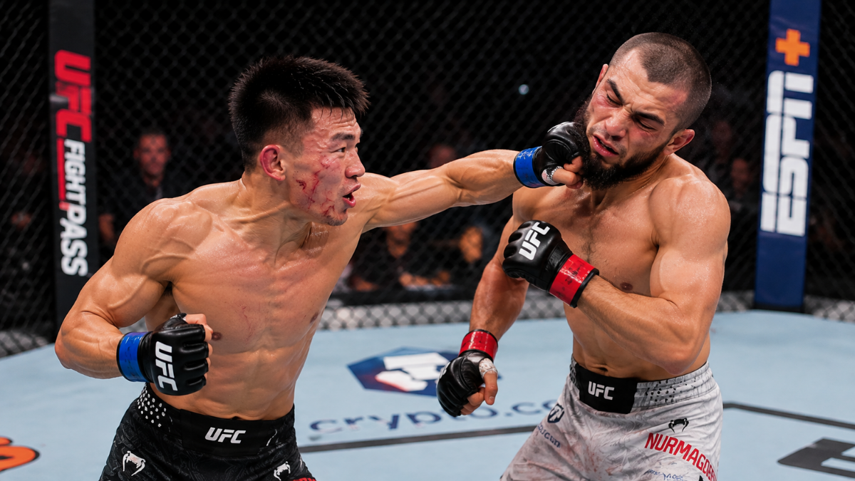 Song Yadong Umar Nurmagomedov UFC Shanghai