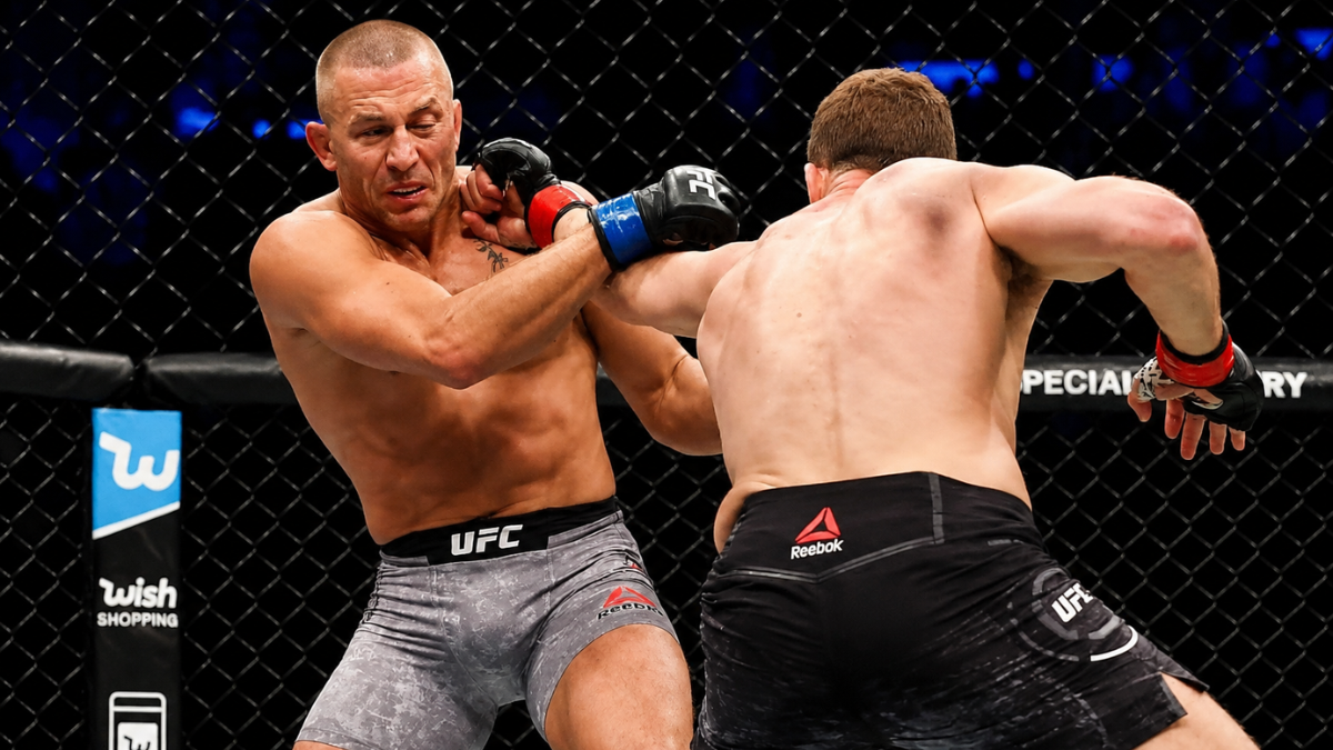 Georges St Pierre UFC record
