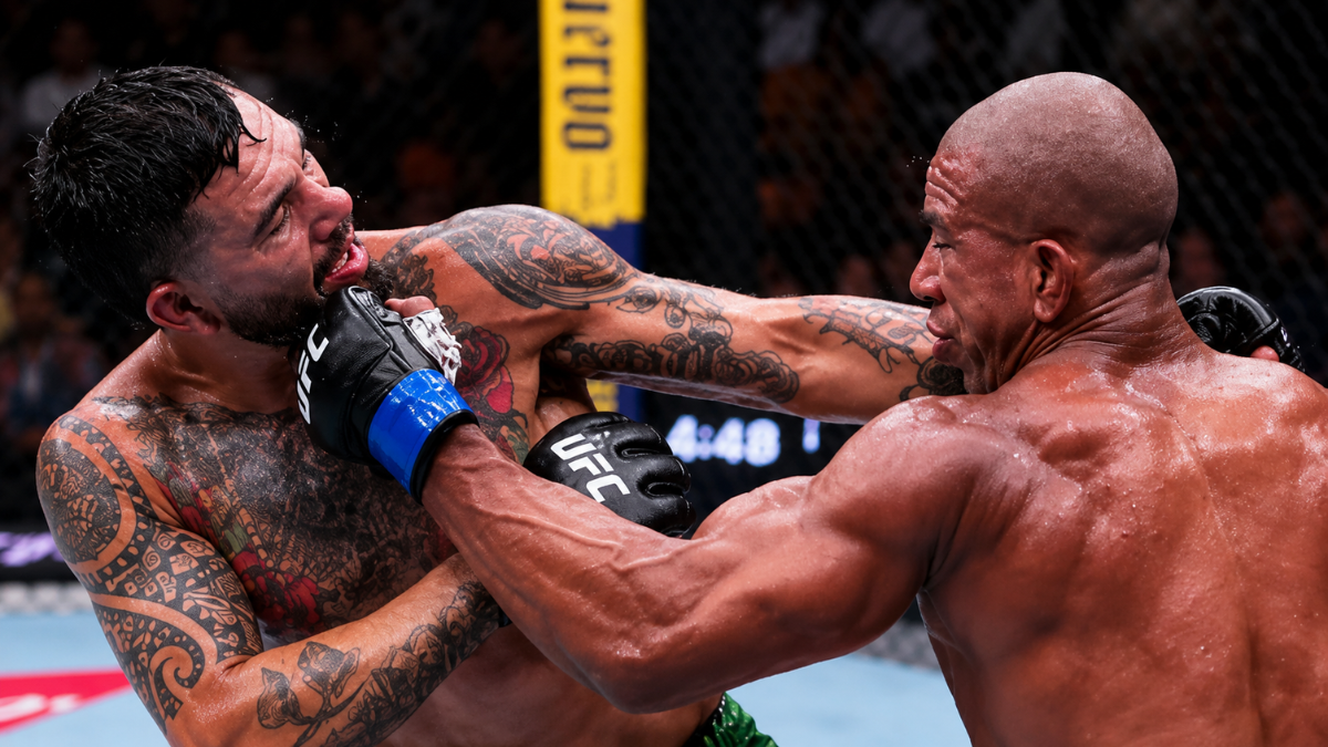UFC Sacramento results main event winner celebration