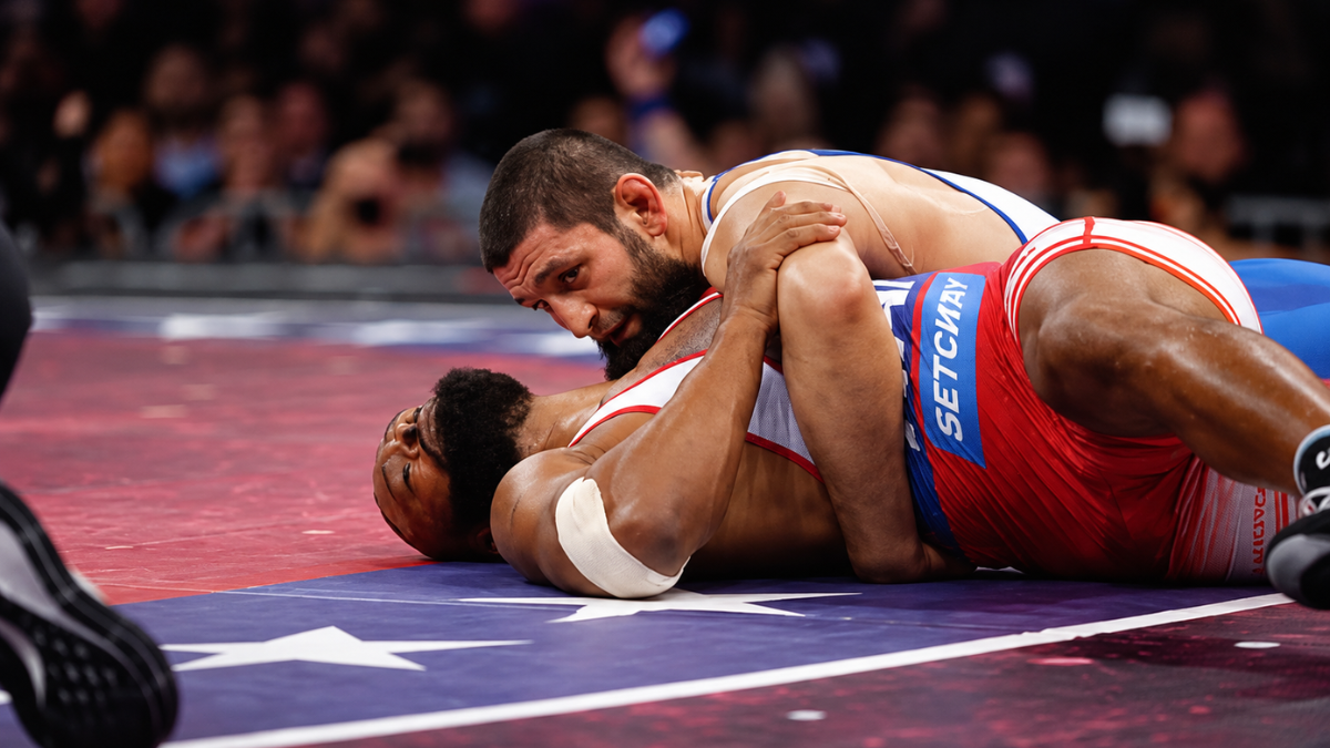 Khamzat Chimaev is excited for his Gilbert Burns rematch at RAF 13 after dominating Tyron Woodley, with the former UFC rivals meeting again in wrestling.