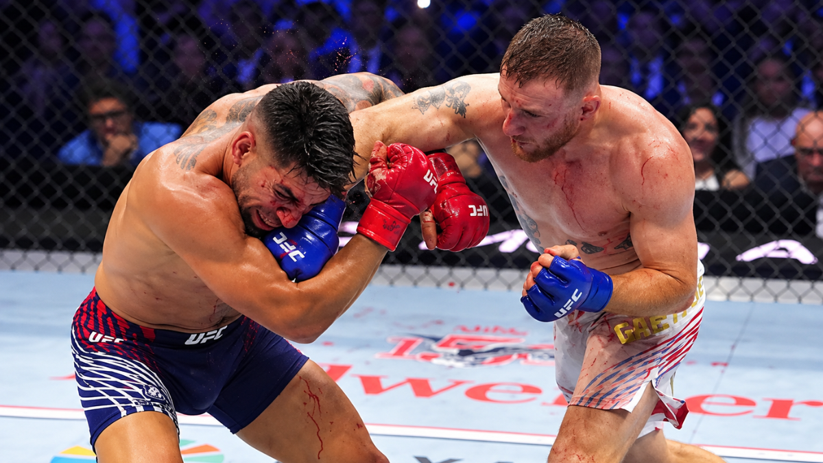 Justin Gaethje Ilia Topuria UFC White House