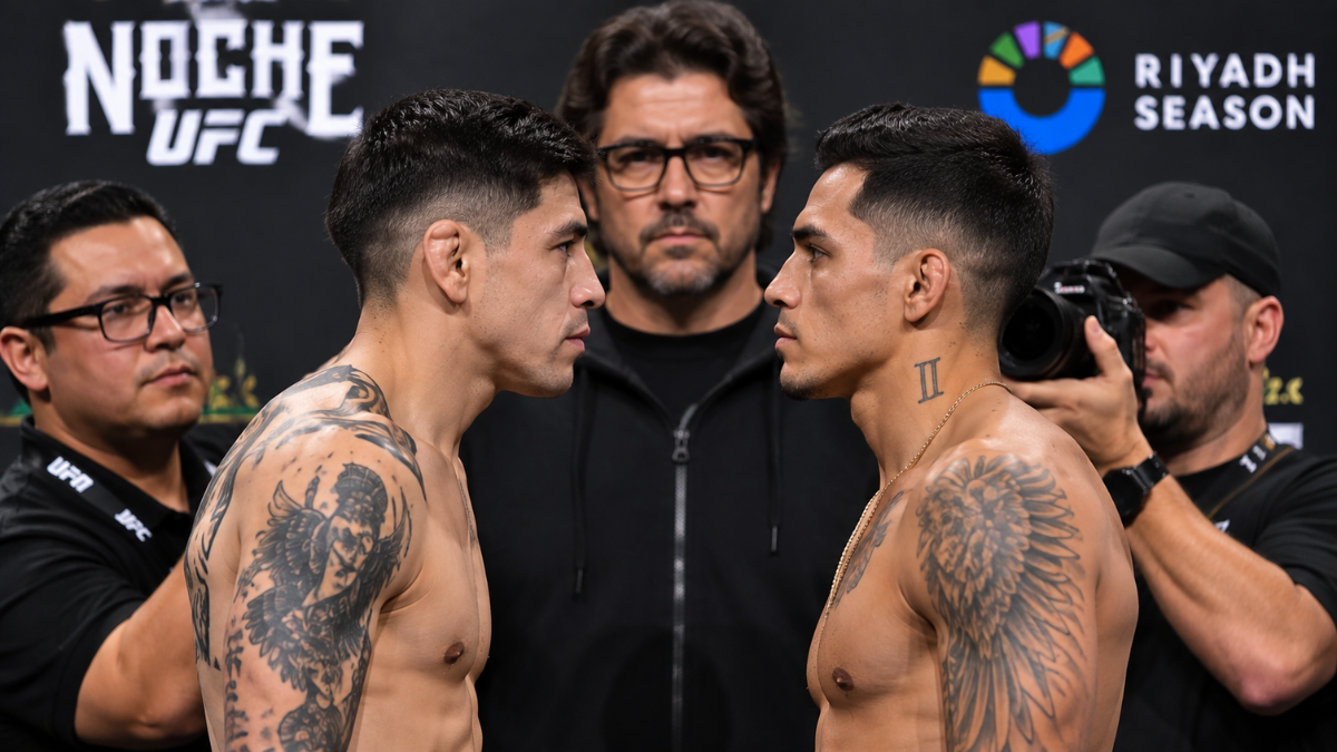 Noche UFC Weigh In Results