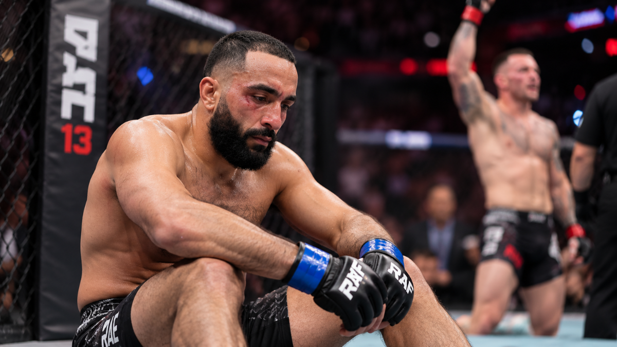 Belal Muhammad Colby Covington loss ends 10-0 at RAF 13 as Muhammad posts his first statement after the one-sided grudge match defeat.