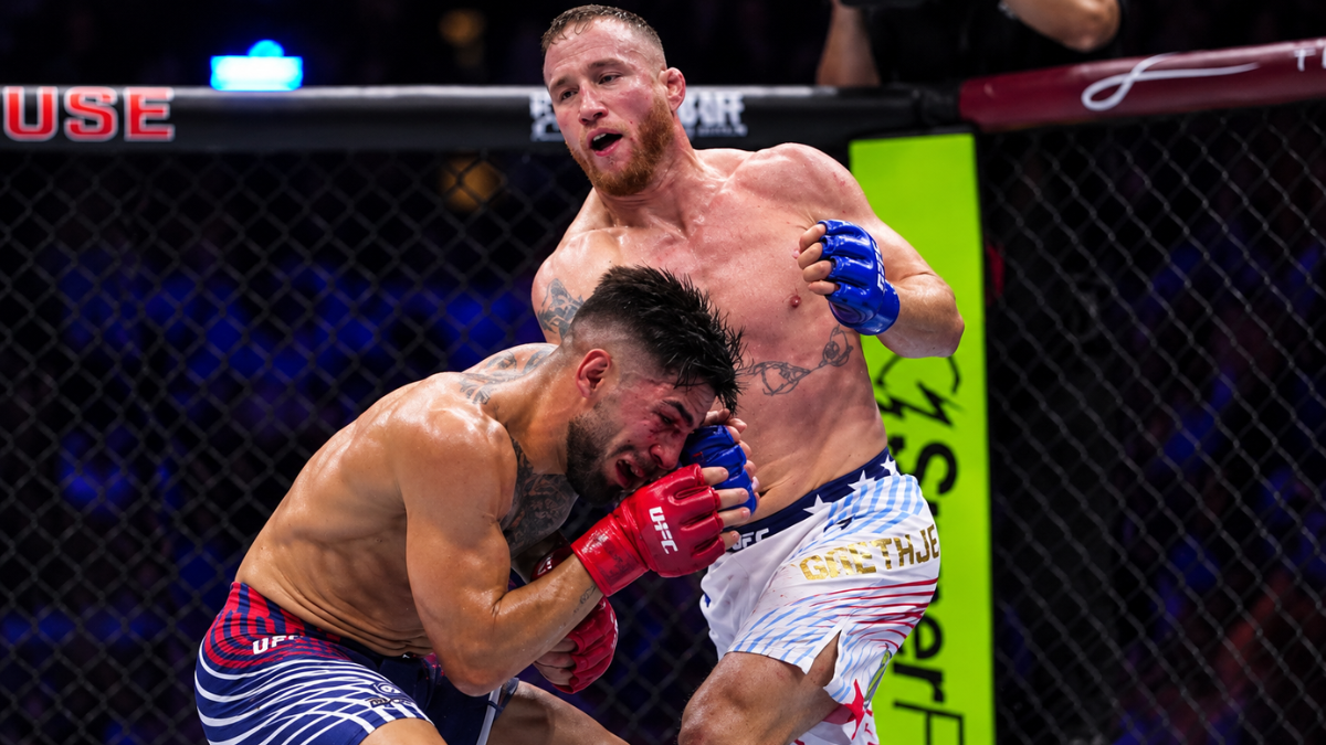 Israel Adesanya Ilia Topuria Justin Gaethje rematch
