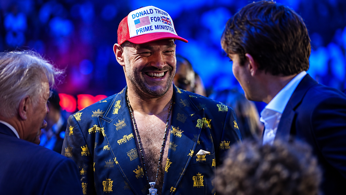 Dana White Tyson Fury Anthony Joshua fight
