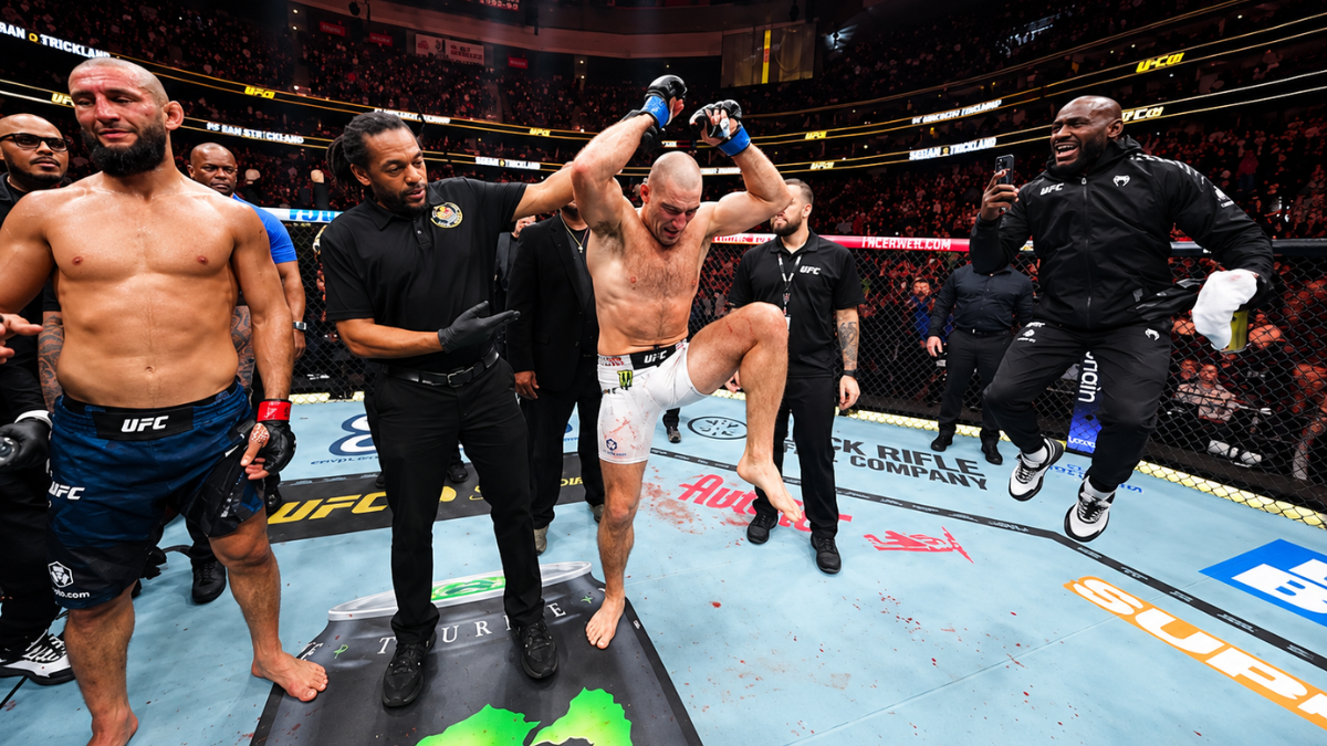 Khamzat Chimaev Sean Strickland rematch