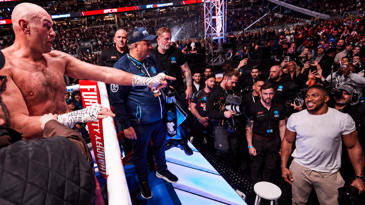 Dana White Tyson Fury vs Anthony Joshua involvement