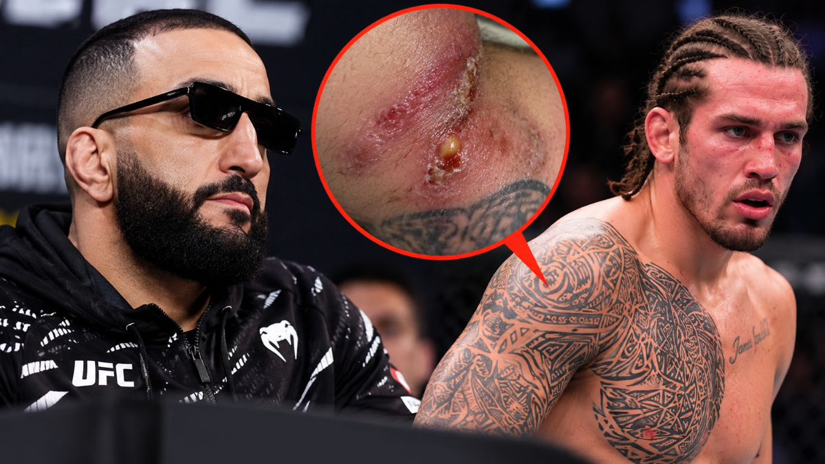  Brendan Allen staph infection UFC Vegas 122 news emerges as Belal Muhammad shares a photo and reveals Allen fought on antibiotics before his submission victory.